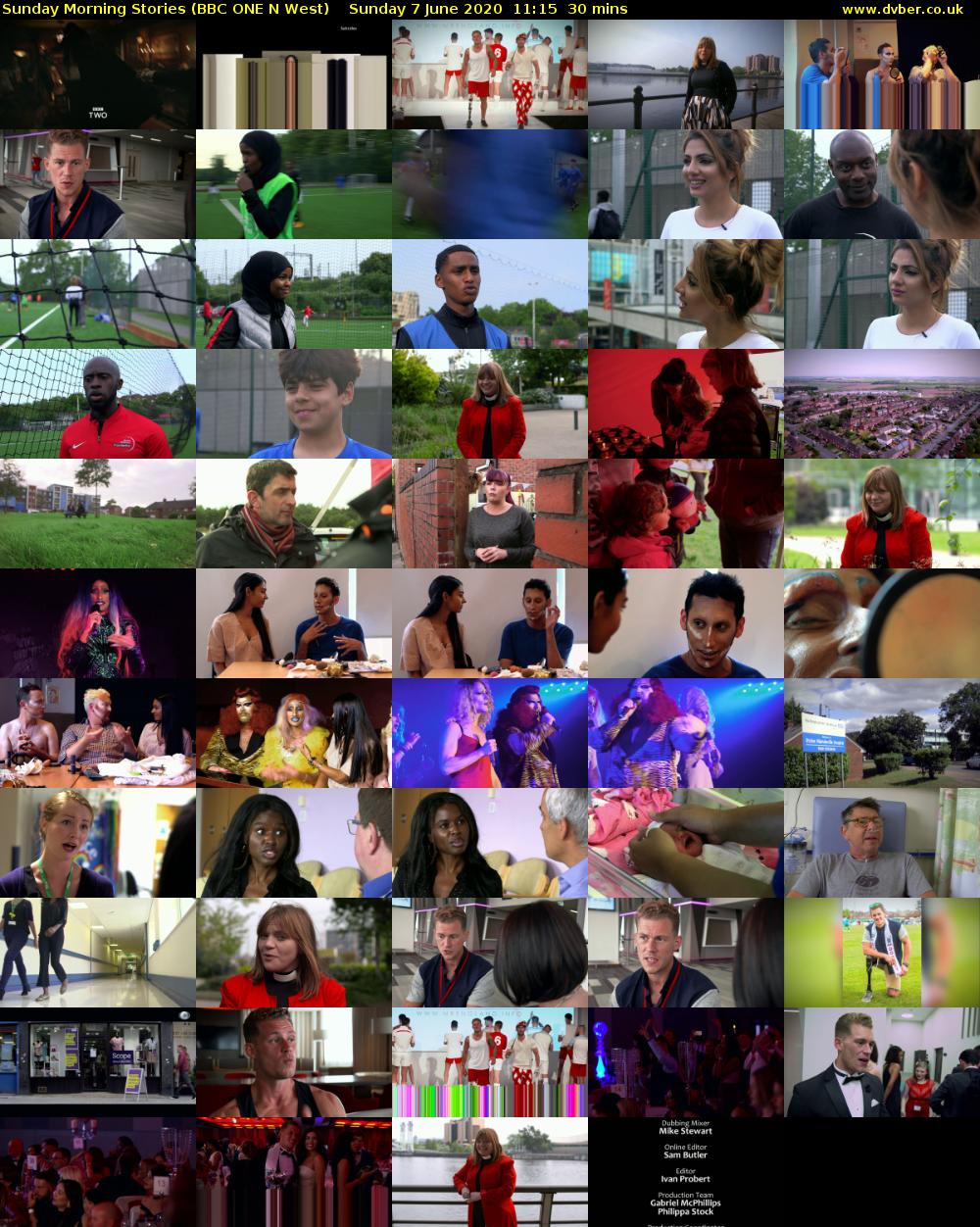 Sunday Morning Stories (BBC ONE N West) Sunday 7 June 2020 11:15 - 11:45