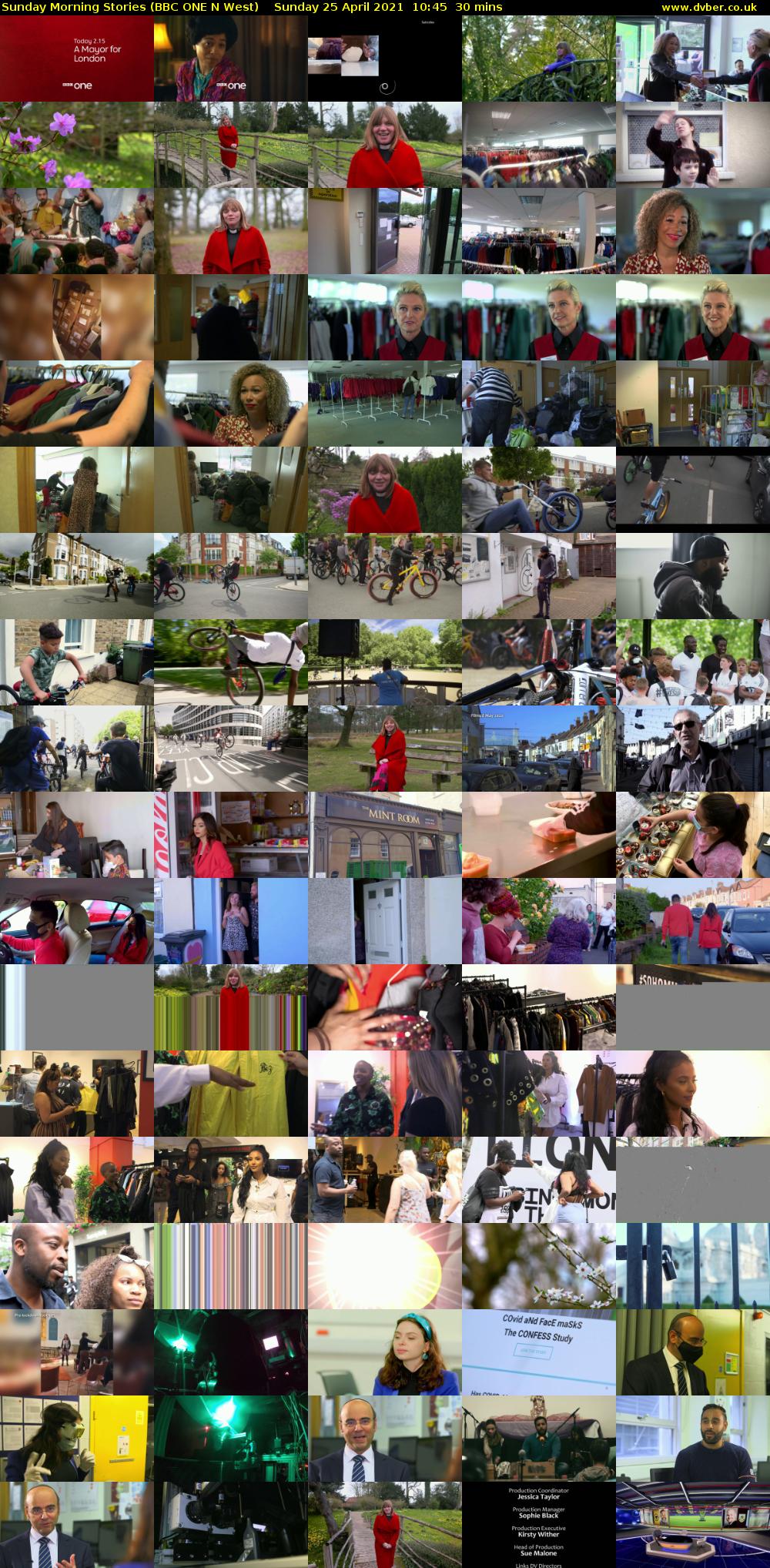 Sunday Morning Stories (BBC ONE N West) Sunday 25 April 2021 10:45 - 11:15