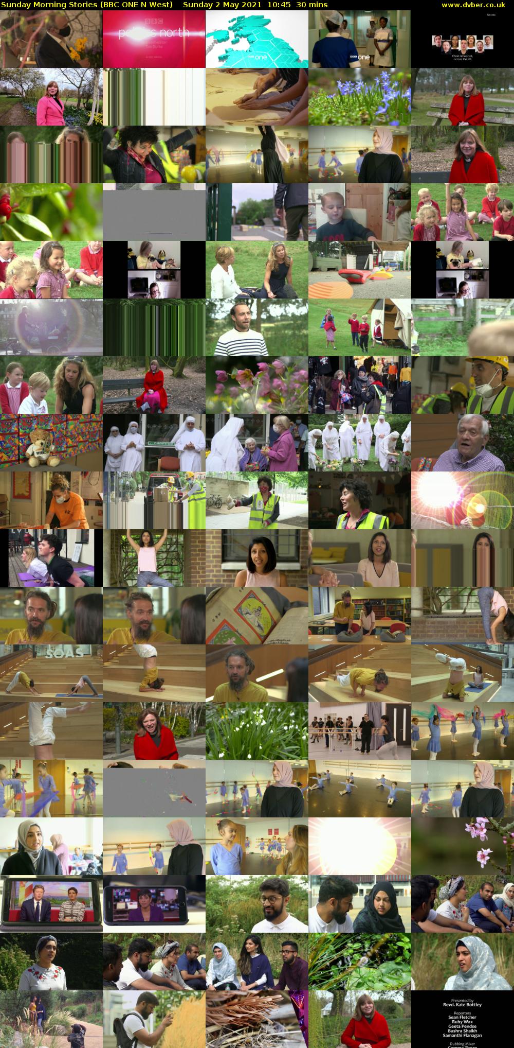 Sunday Morning Stories (BBC ONE N West) Sunday 2 May 2021 10:45 - 11:15