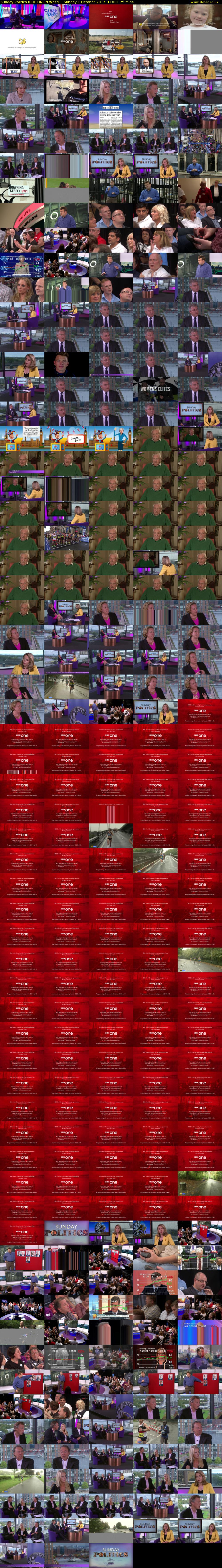 Sunday Politics (BBC ONE N West) Sunday 1 October 2017 11:00 - 12:15