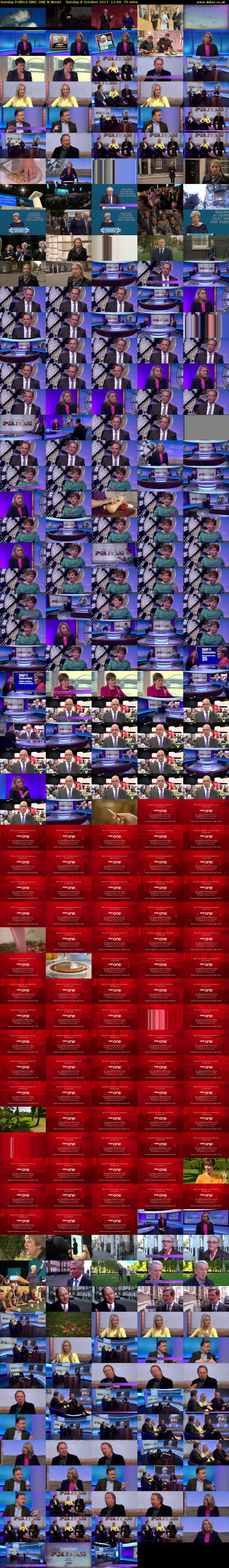 Sunday Politics (BBC ONE N West) Sunday 8 October 2017 11:00 - 12:15