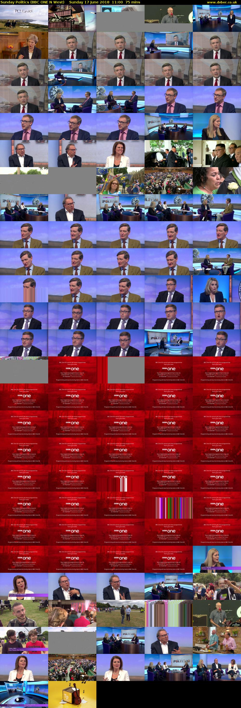 Sunday Politics (BBC ONE N West) Sunday 17 June 2018 11:00 - 12:15