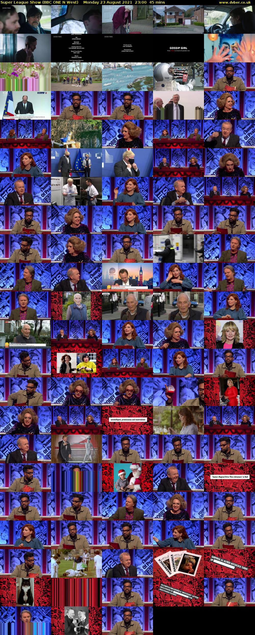 Super League Show (BBC ONE N West) Monday 23 August 2021 23:00 - 23:45