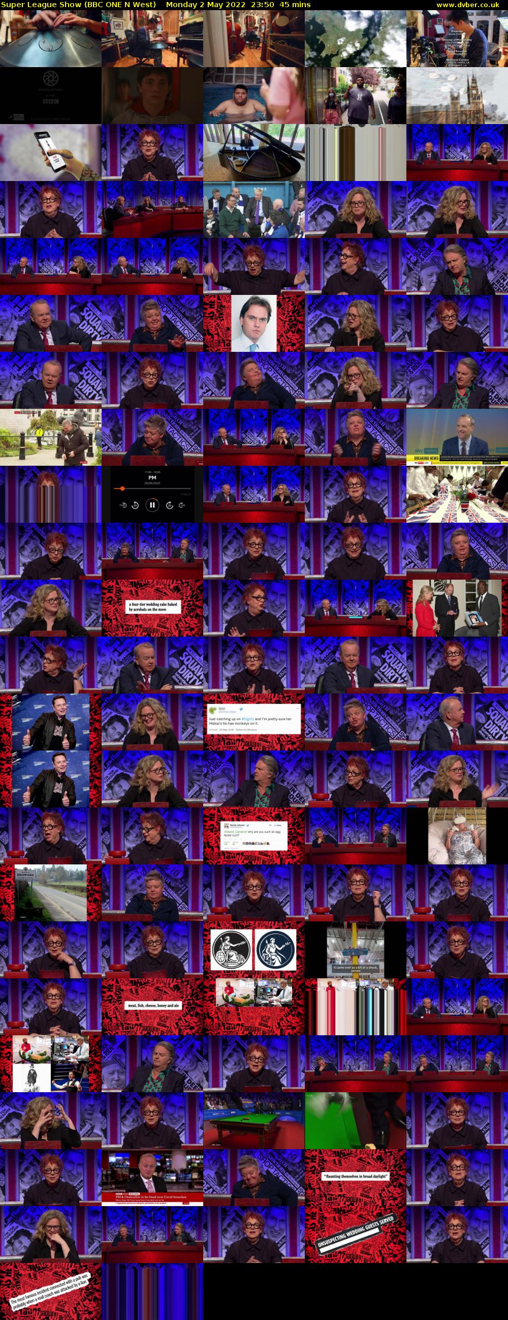 Super League Show (BBC ONE N West) Monday 2 May 2022 23:50 - 00:35