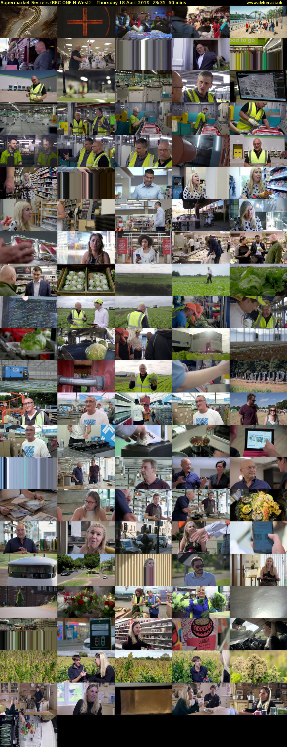 Supermarket Secrets (BBC ONE N West) Thursday 18 April 2019 23:35 - 00:35