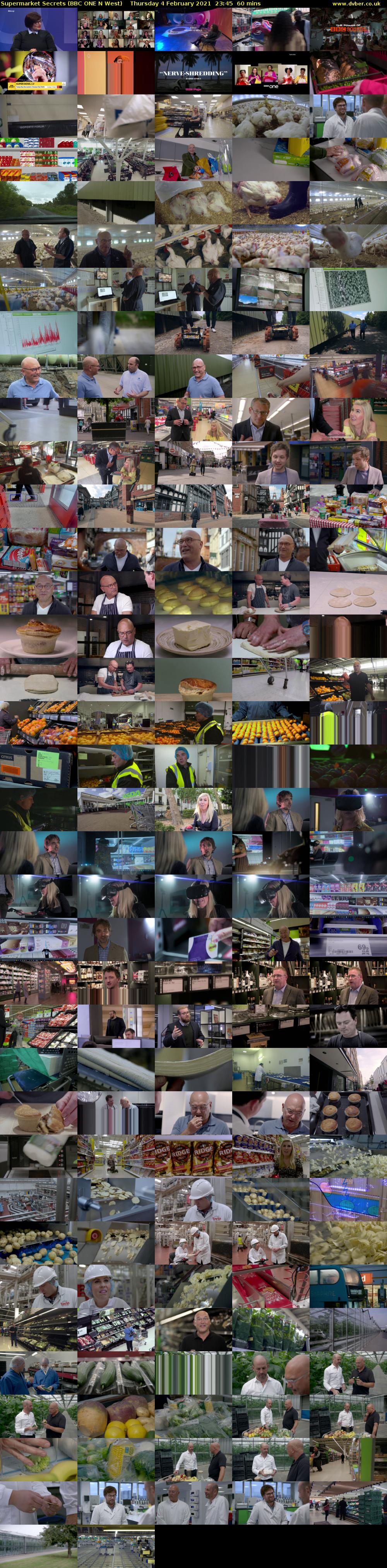 Supermarket Secrets (BBC ONE N West) Thursday 4 February 2021 23:45 - 00:45