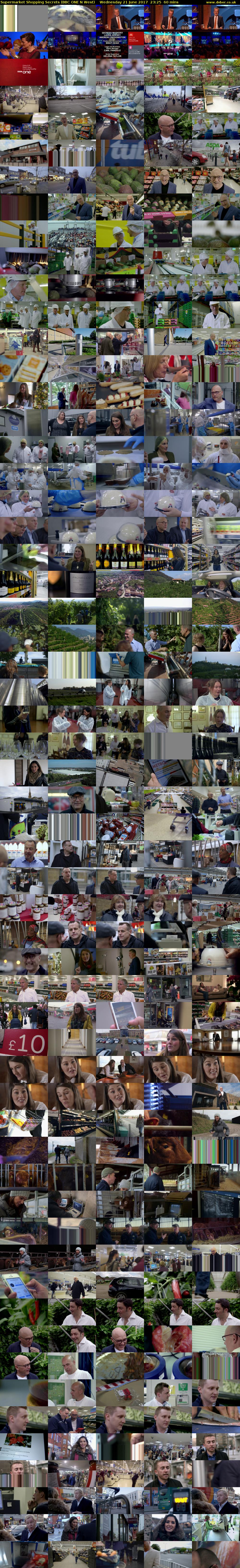 Supermarket Shopping Secrets (BBC ONE N West) Wednesday 21 June 2017 23:25 - 00:25