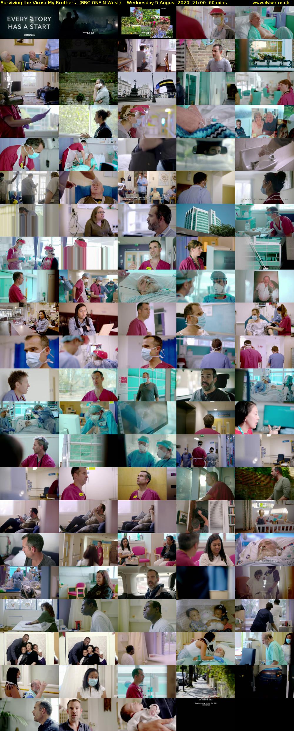 Surviving the Virus: My Brother... (BBC ONE N West) Wednesday 5 August 2020 21:00 - 22:00