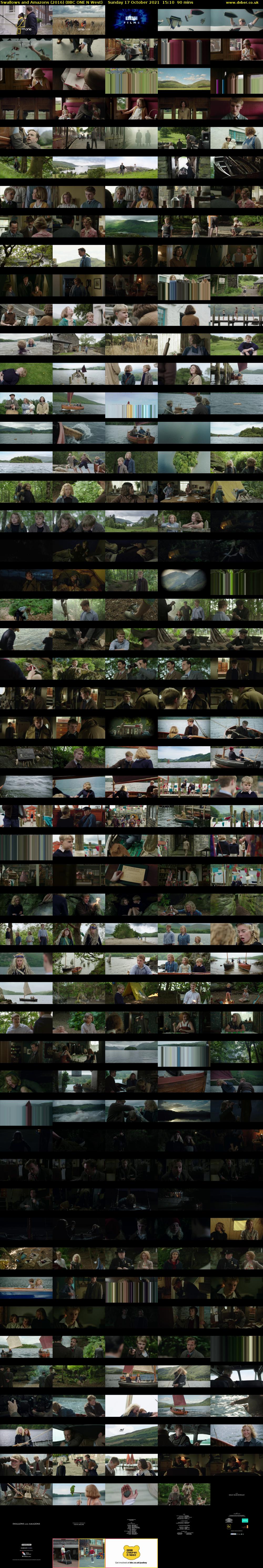 Swallows and Amazons (2016) (BBC ONE N West) Sunday 17 October 2021 15:10 - 16:40