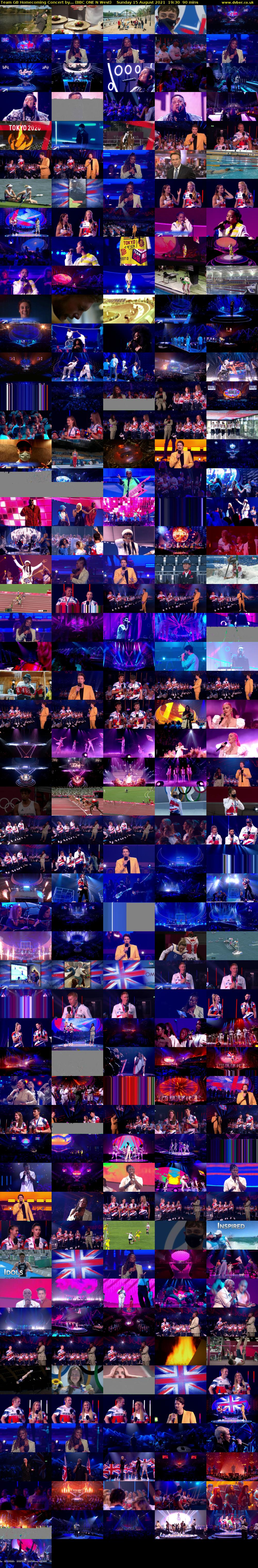Team GB Homecoming Concert by... (BBC ONE N West) Sunday 15 August 2021 19:30 - 21:00