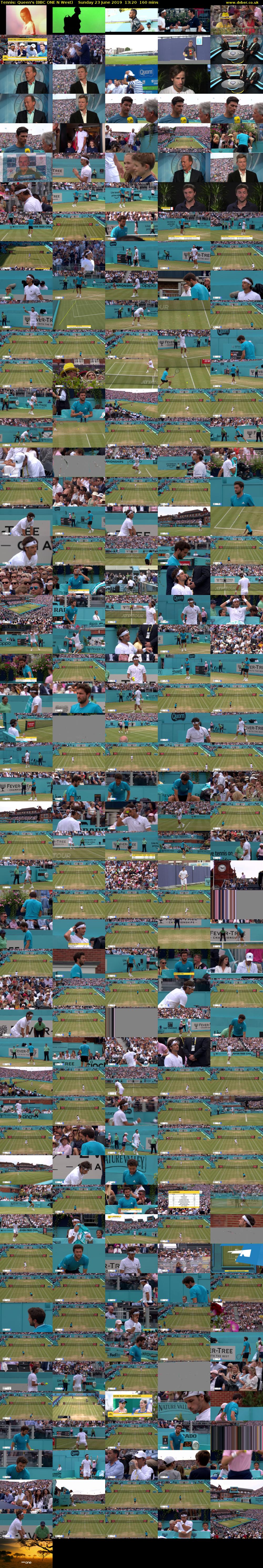 Tennis: Queen's (BBC ONE N West) Sunday 23 June 2019 13:20 - 16:00