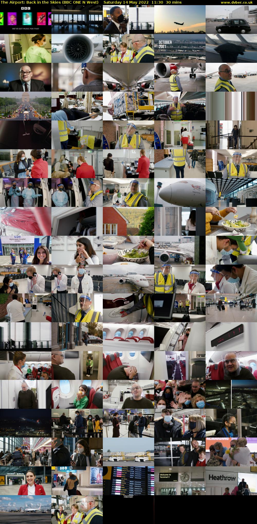 The Airport: Back in the Skies (BBC ONE N West) Saturday 14 May 2022 11:30 - 12:00
