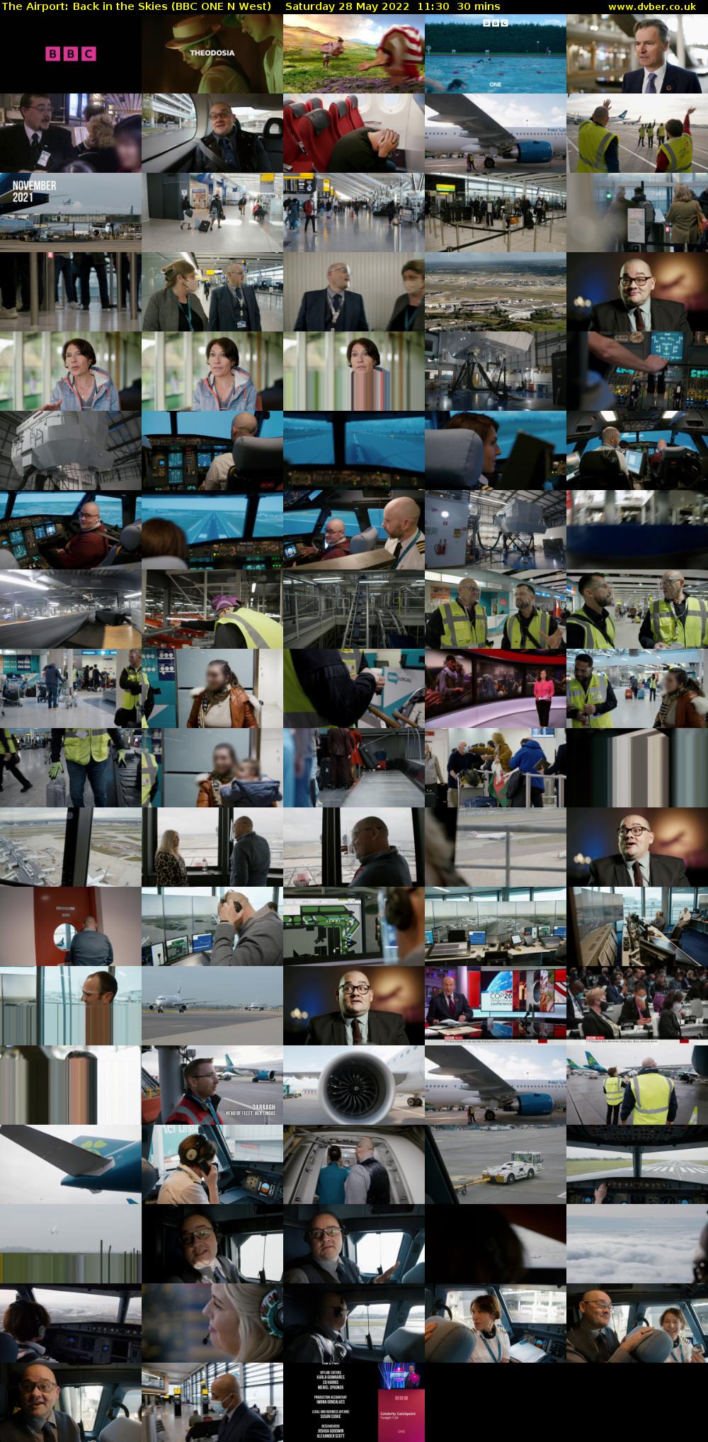 The Airport: Back in the Skies (BBC ONE N West) Saturday 28 May 2022 11:30 - 12:00