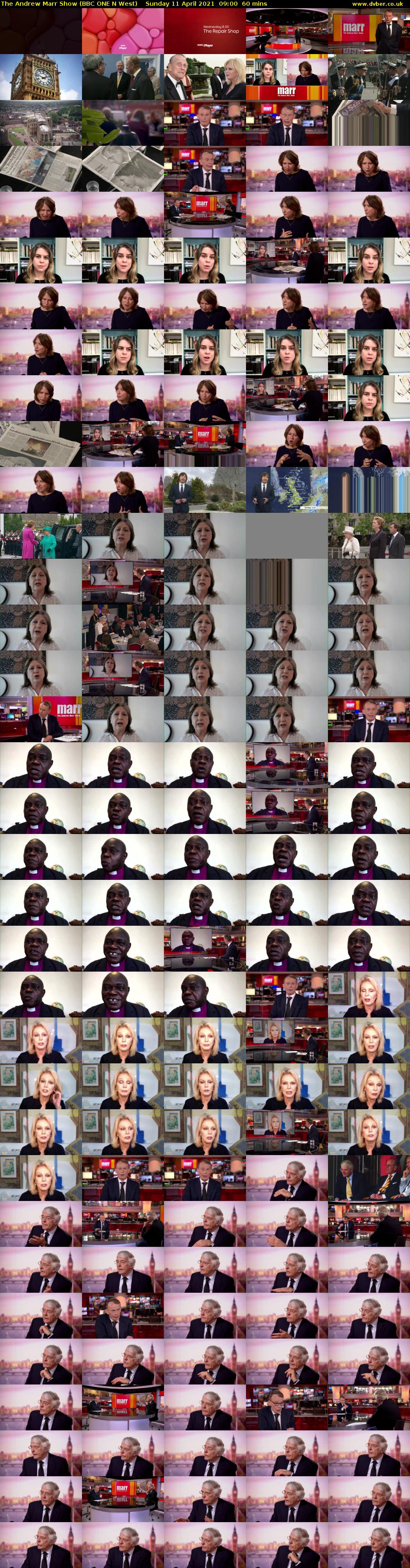 The Andrew Marr Show (BBC ONE N West) Sunday 11 April 2021 09:00 - 10:00