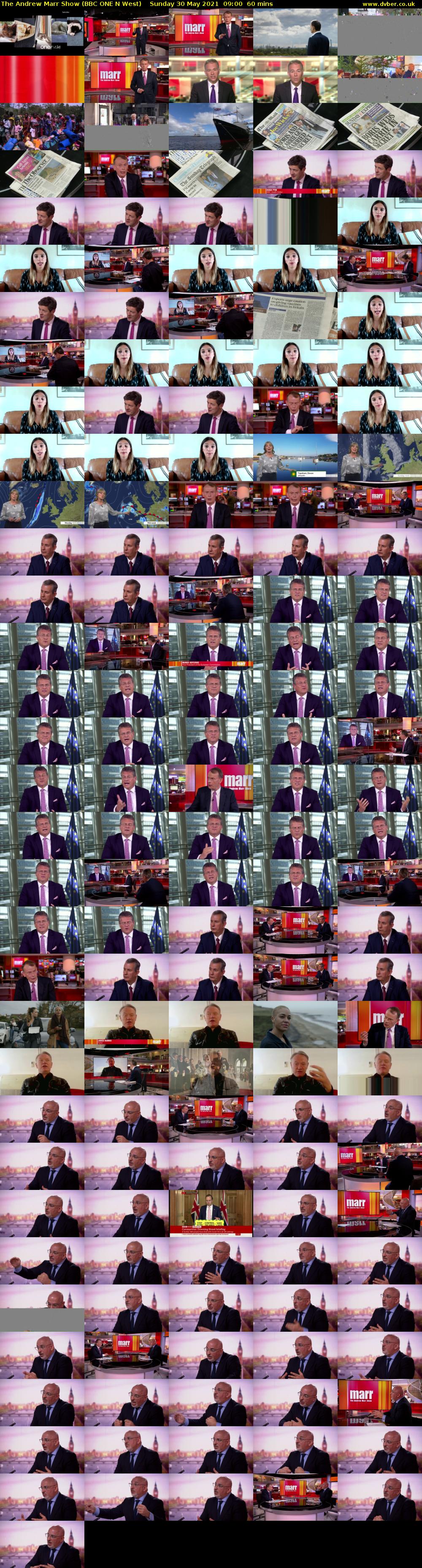 The Andrew Marr Show (BBC ONE N West) Sunday 30 May 2021 09:00 - 10:00