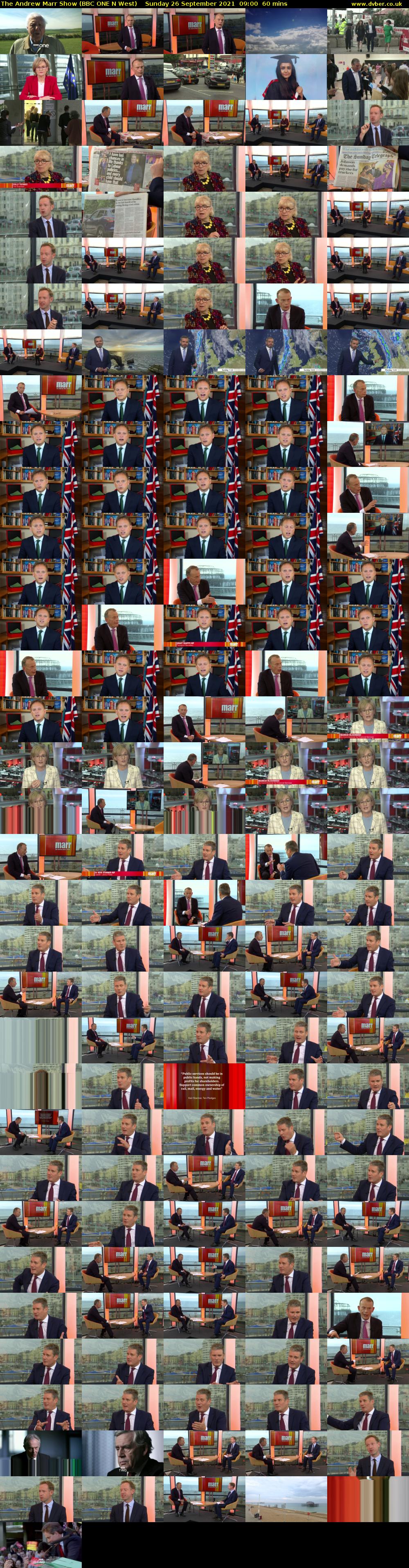 The Andrew Marr Show (BBC ONE N West) Sunday 26 September 2021 09:00 - 10:00