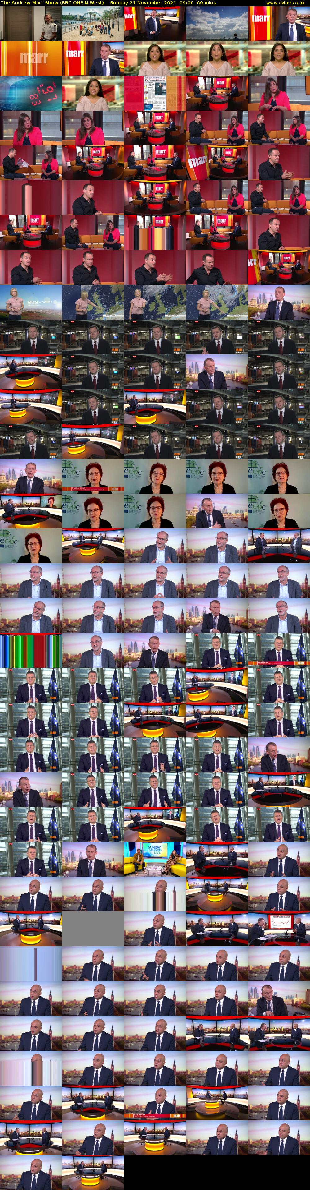 The Andrew Marr Show (BBC ONE N West) Sunday 21 November 2021 09:00 - 10:00