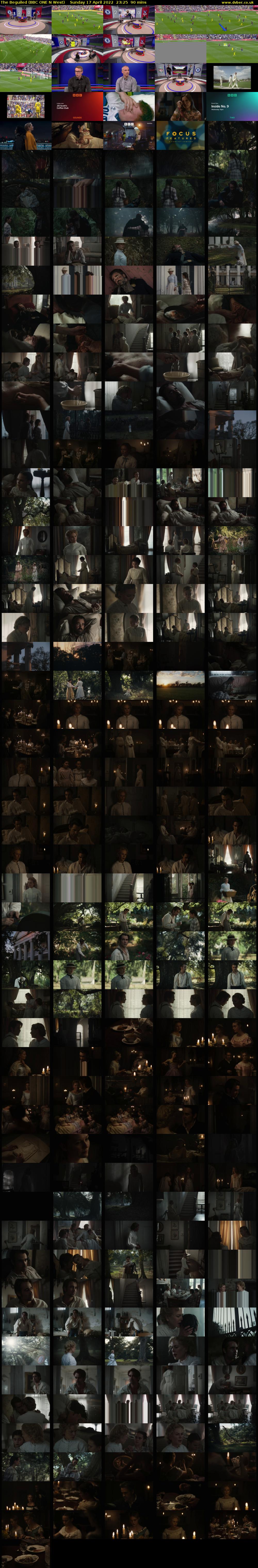 The Beguiled (BBC ONE N West) Sunday 17 April 2022 23:25 - 00:55