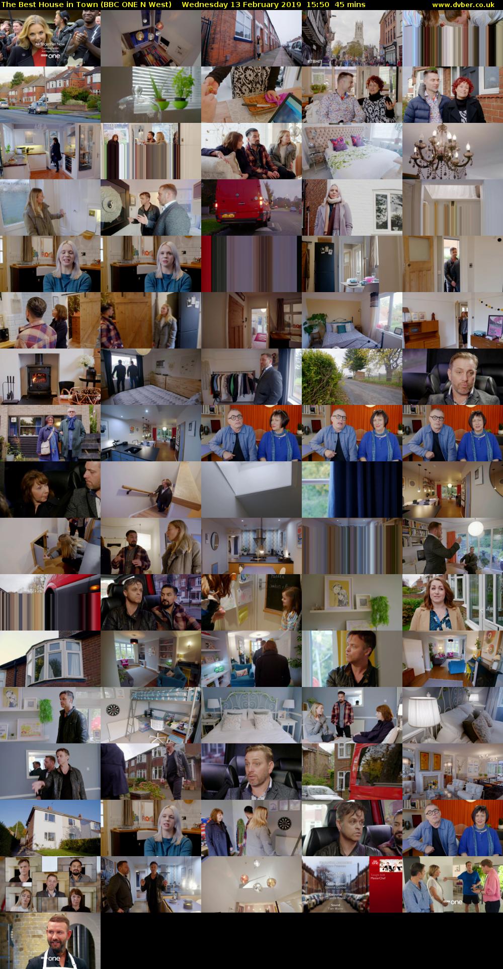 The Best House in Town (BBC ONE N West) Wednesday 13 February 2019 15:50 - 16:35