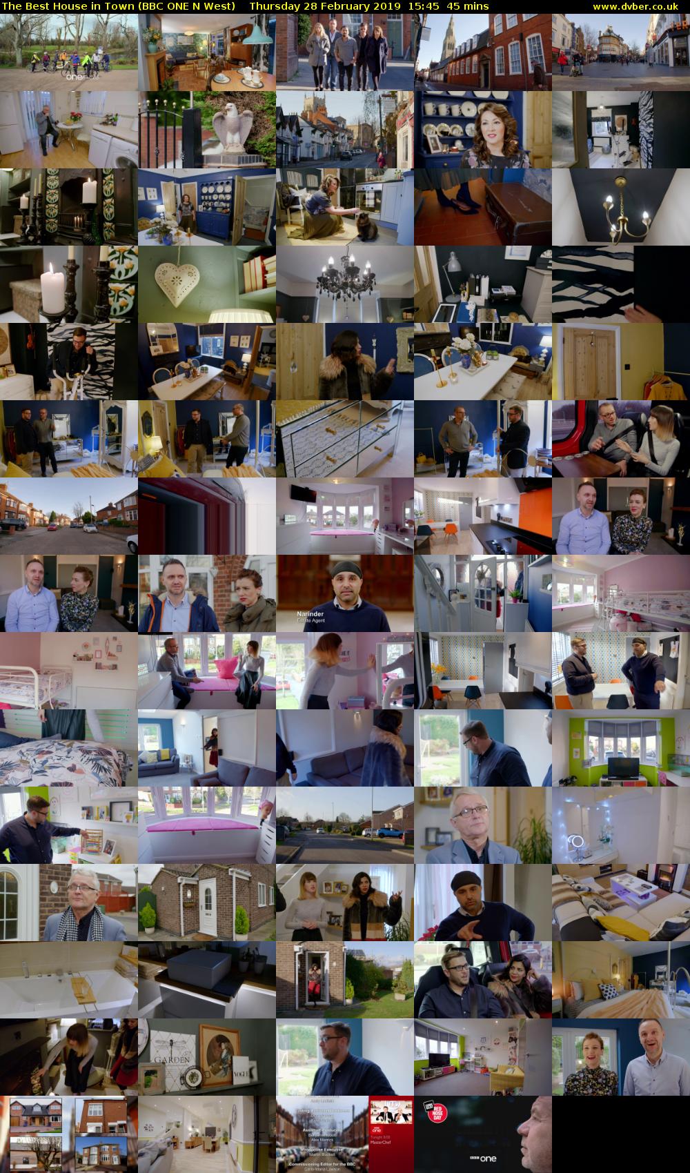 The Best House in Town (BBC ONE N West) Thursday 28 February 2019 15:45 - 16:30