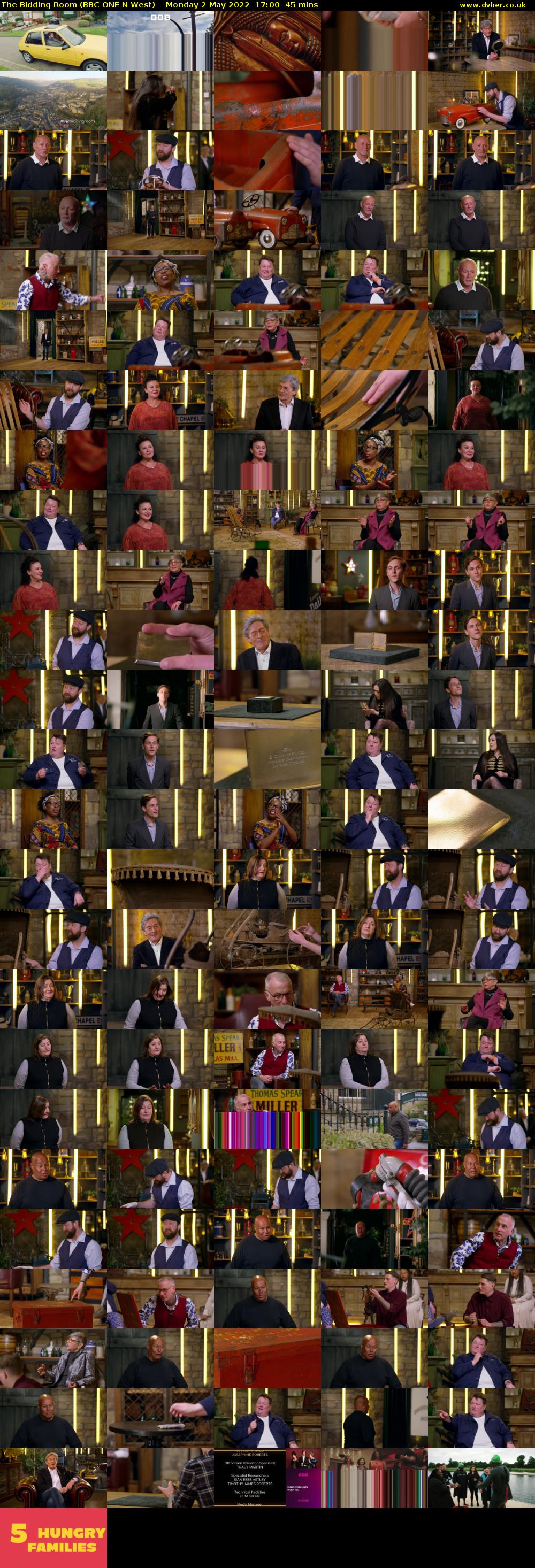 The Bidding Room (BBC ONE N West) Monday 2 May 2022 17:00 - 17:45