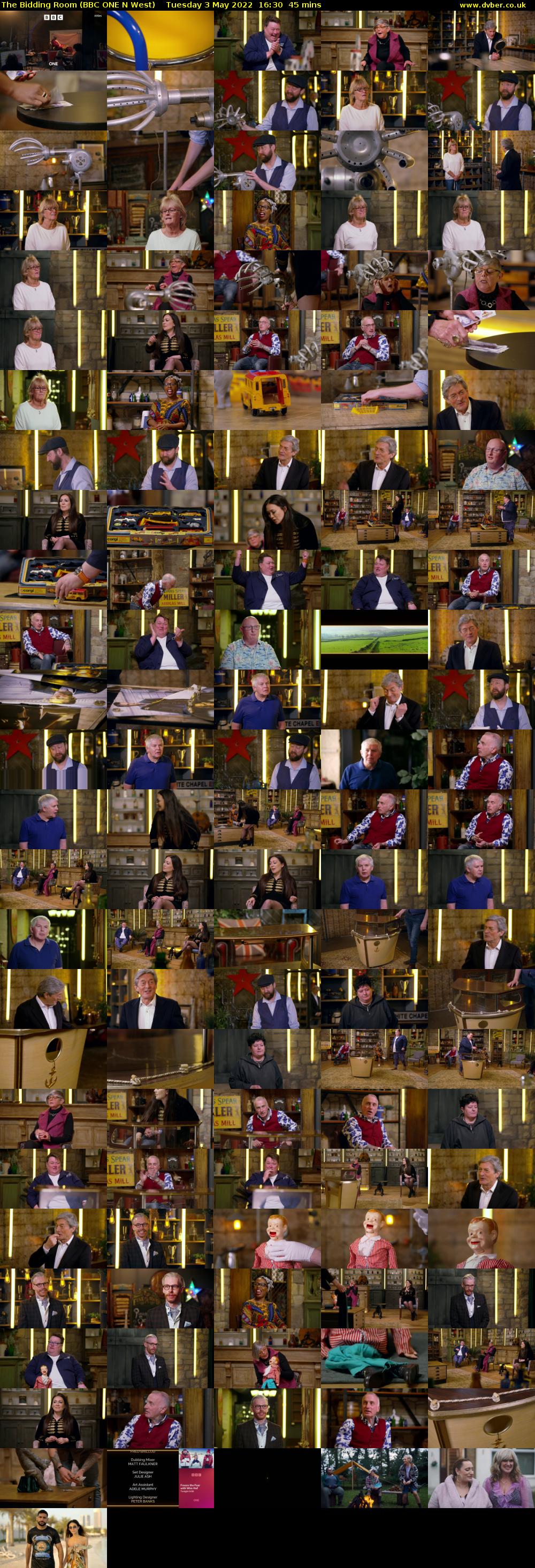 The Bidding Room (BBC ONE N West) Tuesday 3 May 2022 16:30 - 17:15