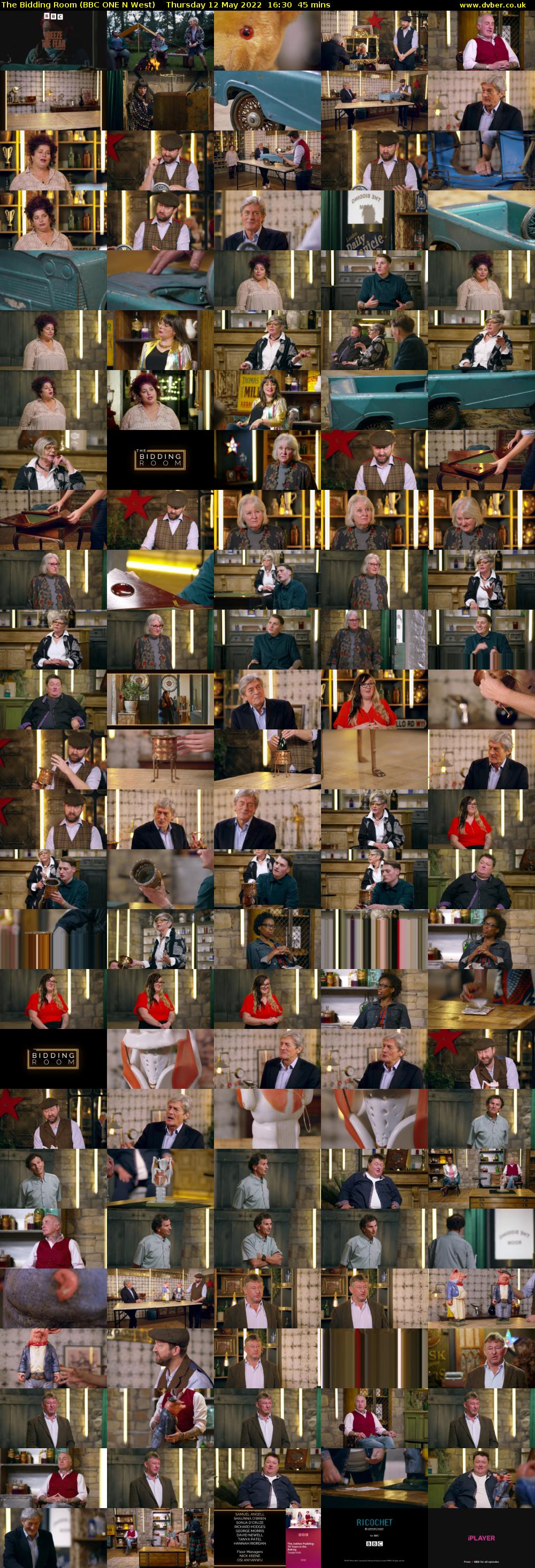 The Bidding Room (BBC ONE N West) Thursday 12 May 2022 16:30 - 17:15