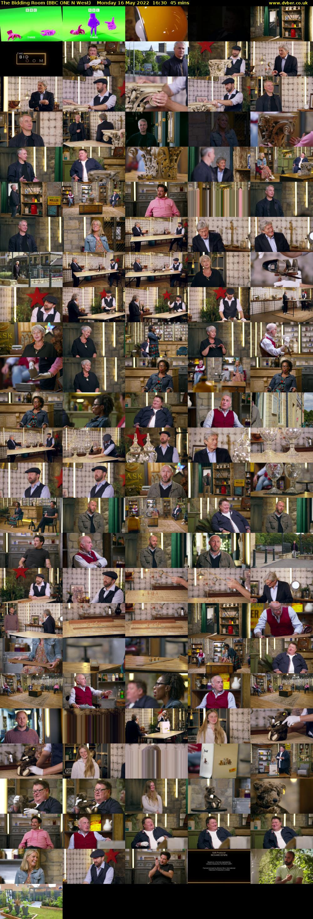 The Bidding Room (BBC ONE N West) Monday 16 May 2022 16:30 - 17:15