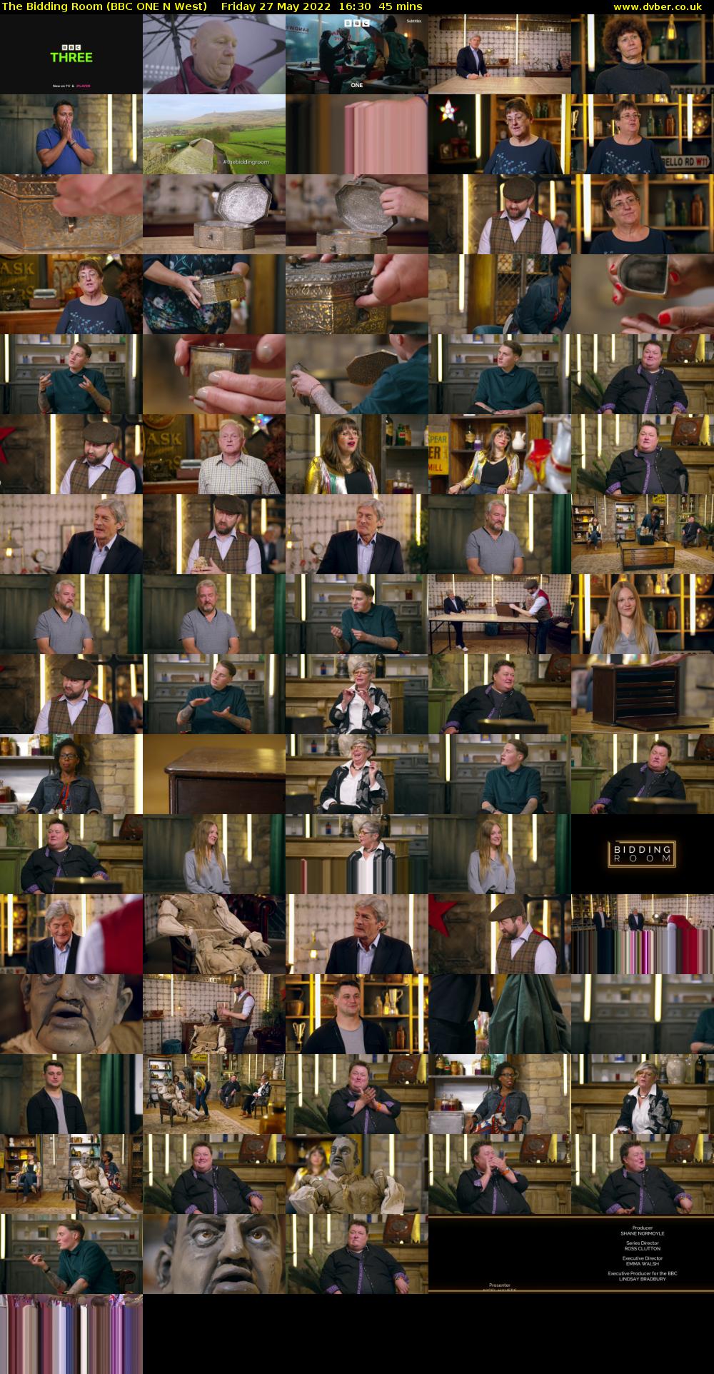 The Bidding Room (BBC ONE N West) Friday 27 May 2022 16:30 - 17:15
