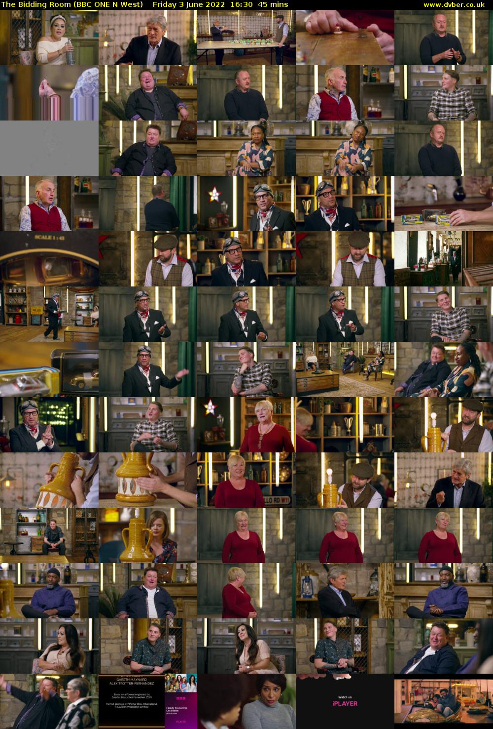 The Bidding Room (BBC ONE N West) Friday 3 June 2022 16:30 - 17:15
