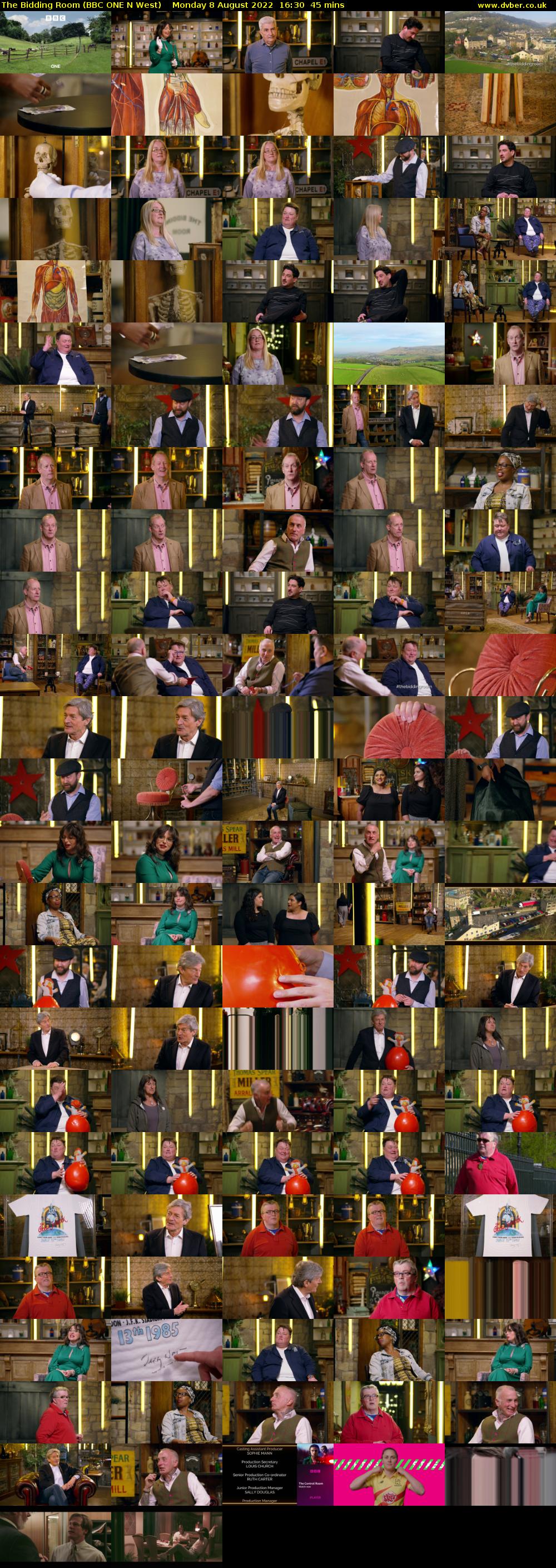 The Bidding Room (BBC ONE N West) Monday 8 August 2022 16:30 - 17:15
