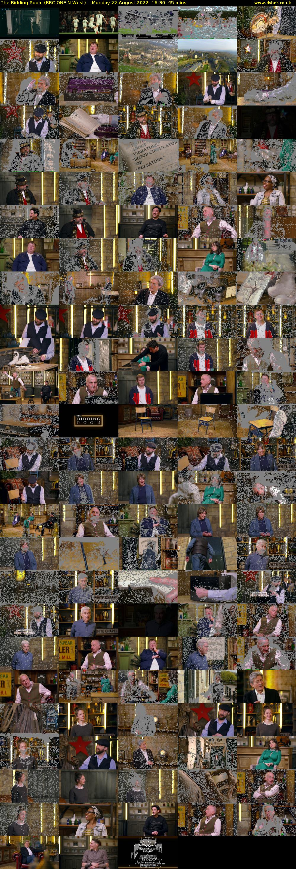 The Bidding Room (BBC ONE N West) Monday 22 August 2022 16:30 - 17:15
