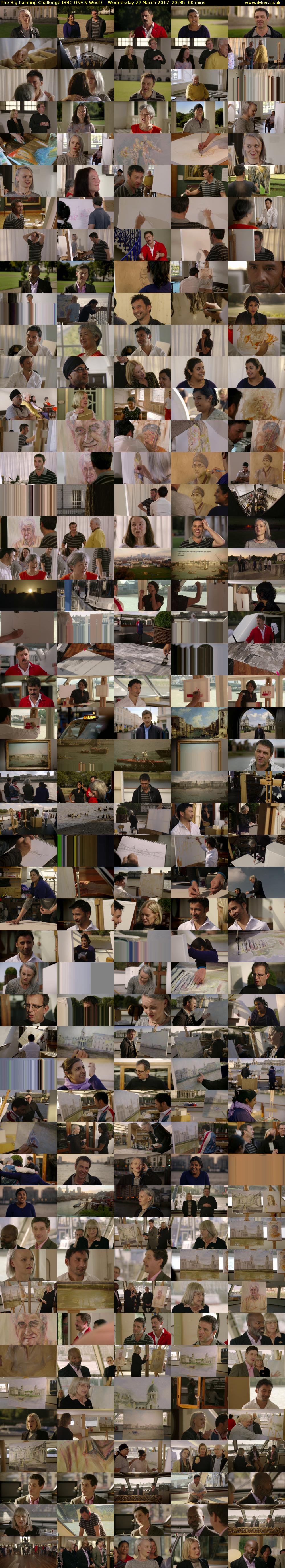 The Big Painting Challenge (BBC ONE N West) Wednesday 22 March 2017 23:35 - 00:35
