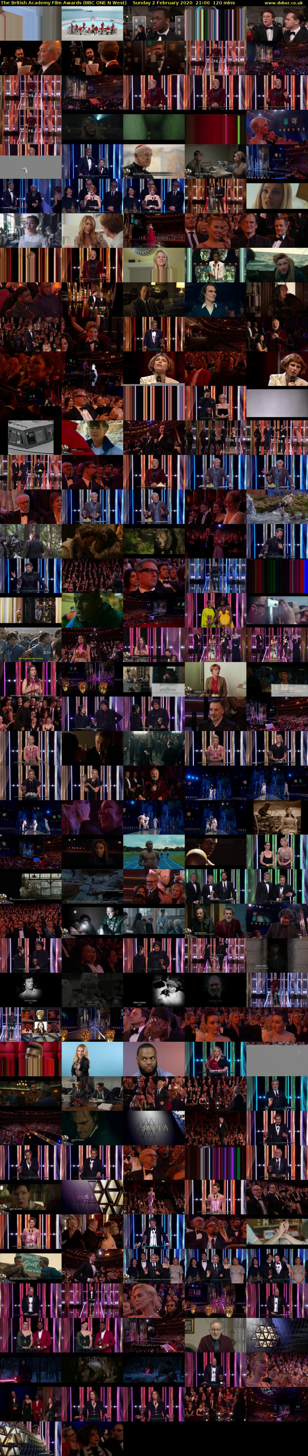 The British Academy Film Awards (BBC ONE N West) Sunday 2 February 2020 21:00 - 23:00