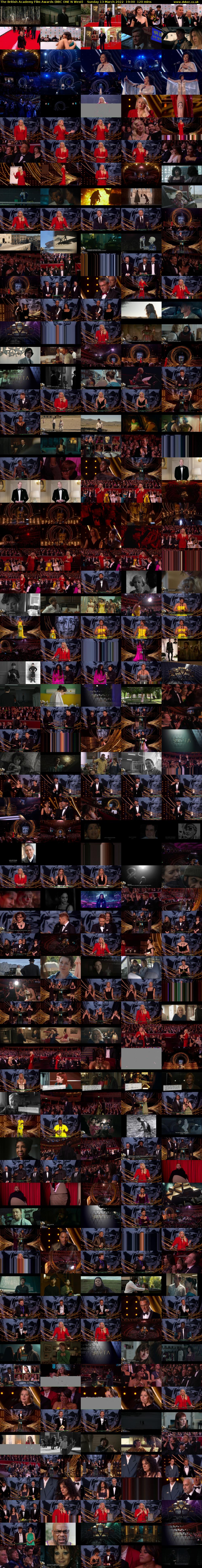 The British Academy Film Awards (BBC ONE N West) Sunday 13 March 2022 19:00 - 21:00