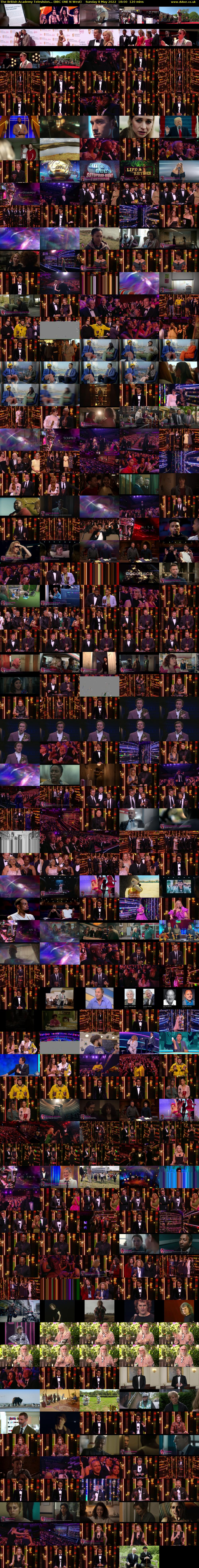 The British Academy Television... (BBC ONE N West) Sunday 8 May 2022 18:00 - 20:00
