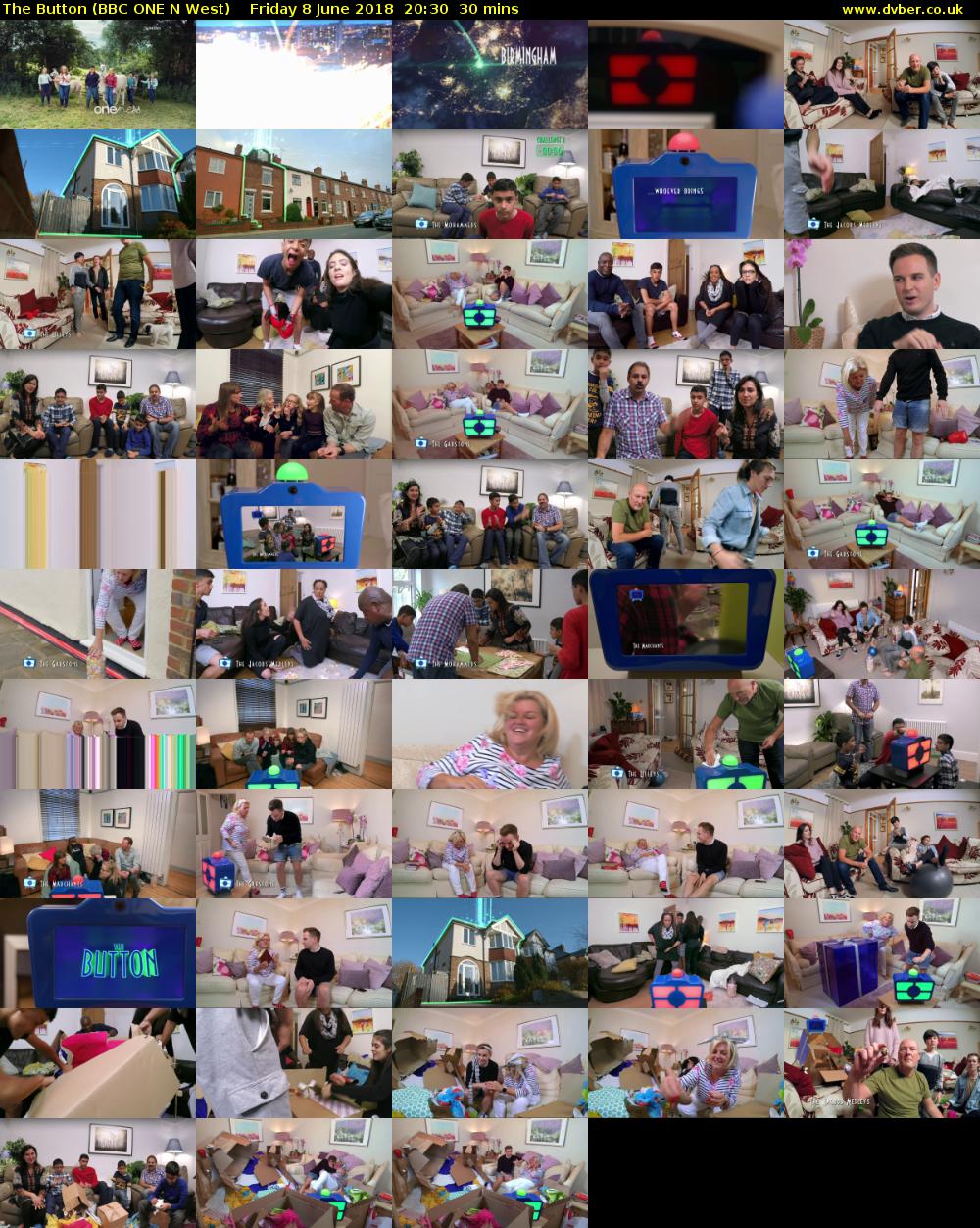 The Button (BBC ONE N West) Friday 8 June 2018 20:30 - 21:00