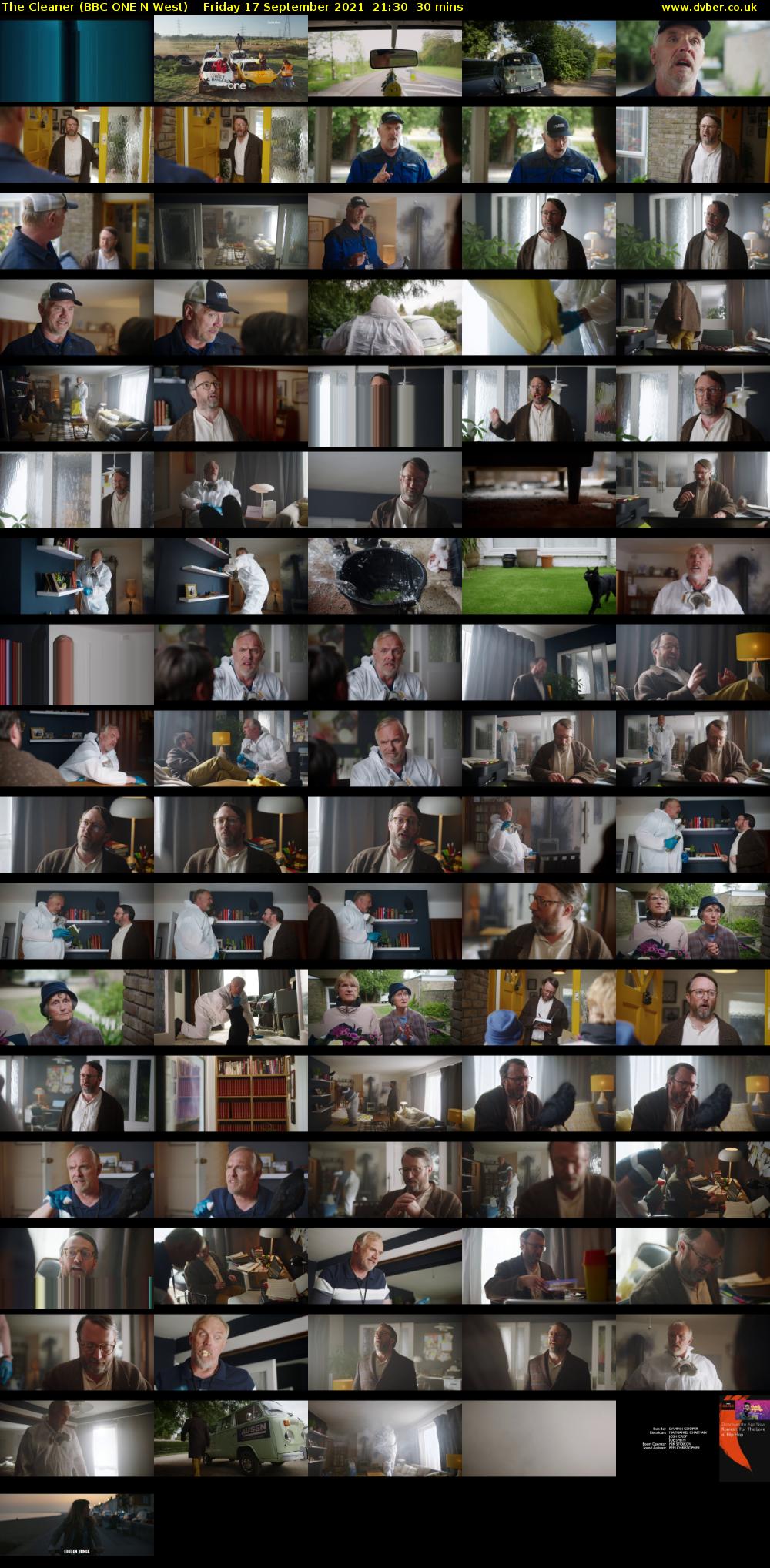 The Cleaner (BBC ONE N West) Friday 17 September 2021 21:30 - 22:00