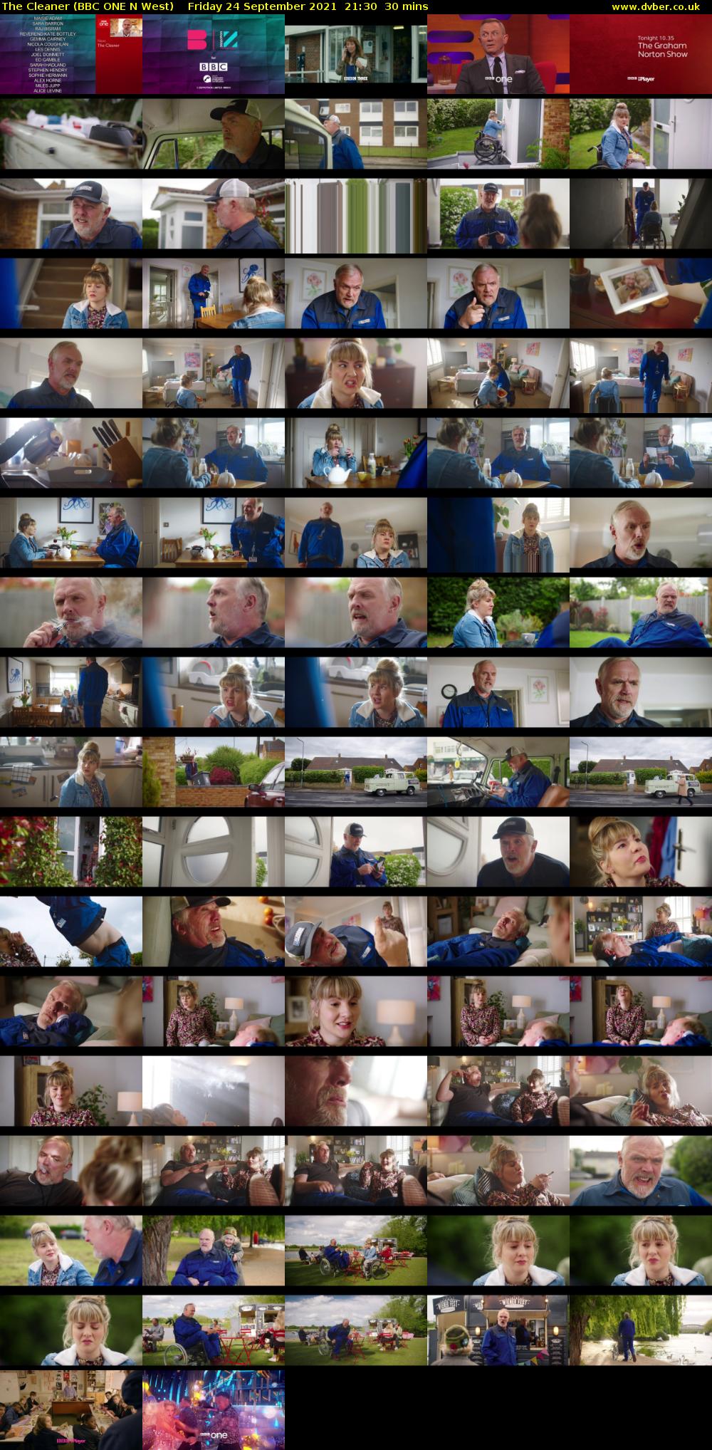 The Cleaner (BBC ONE N West) Friday 24 September 2021 21:30 - 22:00