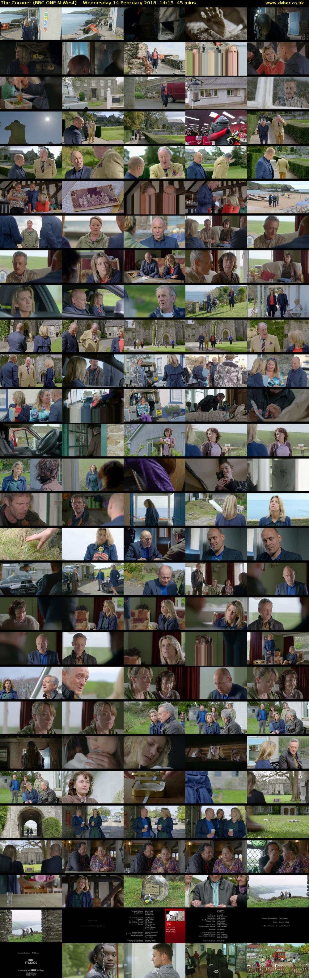 The Coroner (BBC ONE N West) Wednesday 14 February 2018 14:15 - 15:00