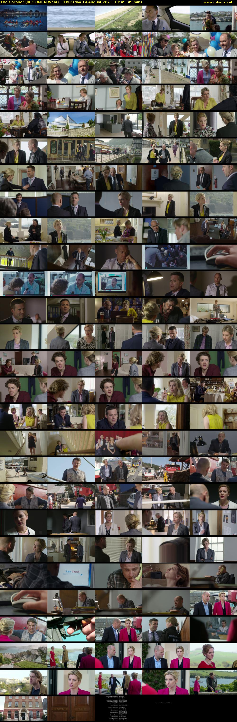 The Coroner (BBC ONE N West) Thursday 19 August 2021 13:45 - 14:30