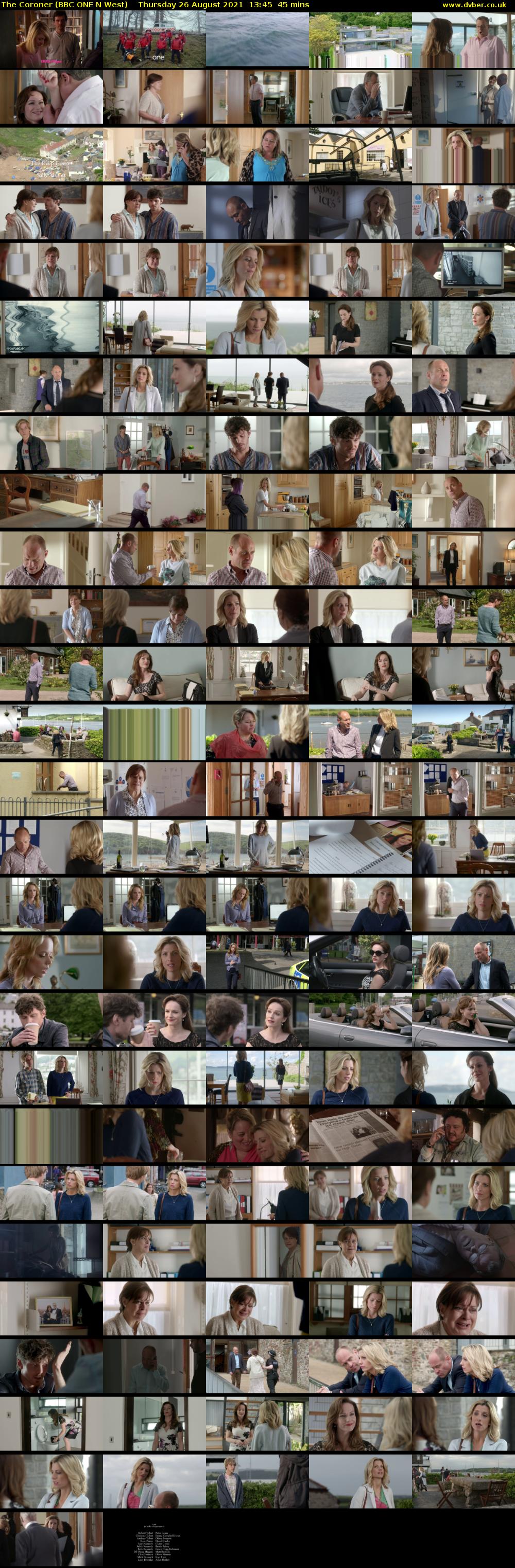 The Coroner (BBC ONE N West) Thursday 26 August 2021 13:45 - 14:30