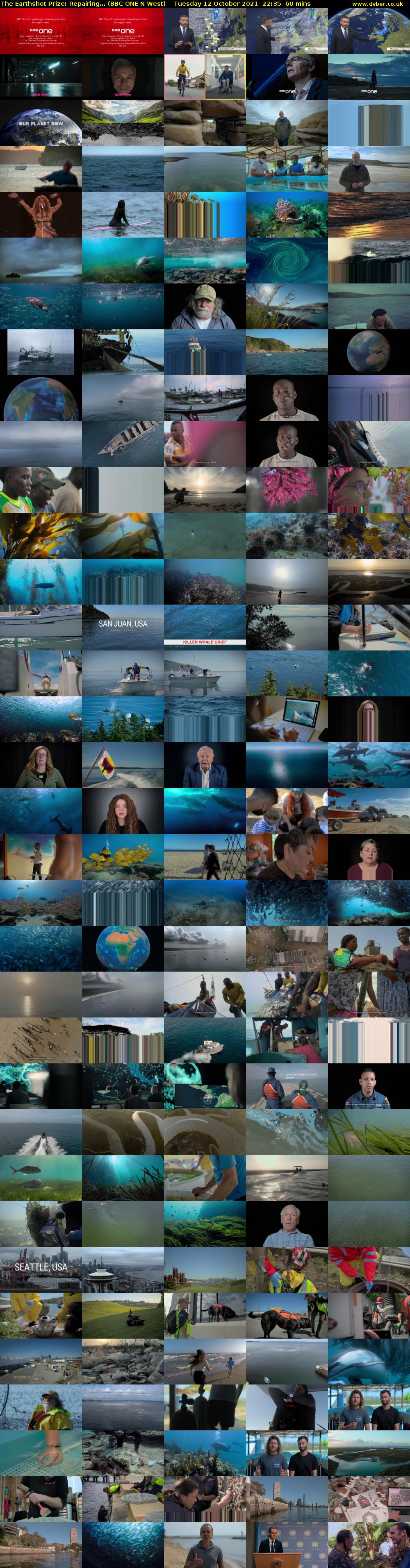 The Earthshot Prize: Repairing... (BBC ONE N West) Tuesday 12 October 2021 22:35 - 23:35