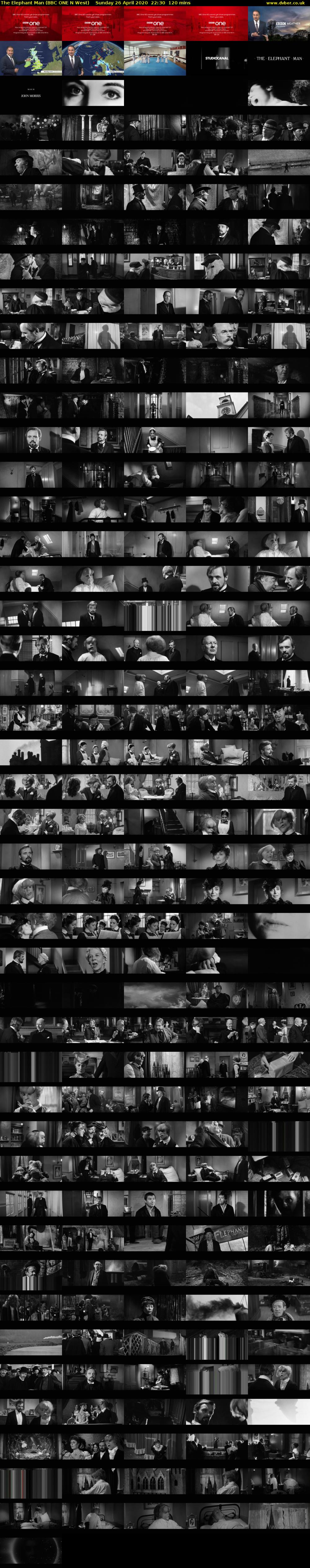The Elephant Man (BBC ONE N West) Sunday 26 April 2020 22:30 - 00:30