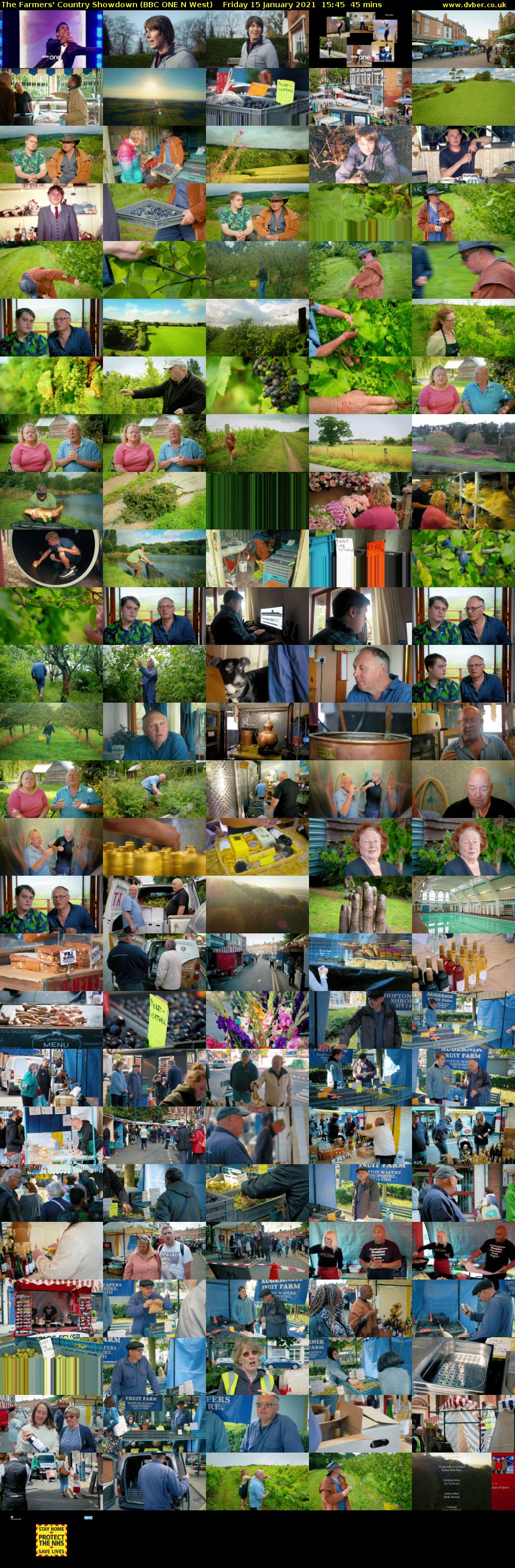 The Farmers' Country Showdown (BBC ONE N West) Friday 15 January 2021 15:45 - 16:30