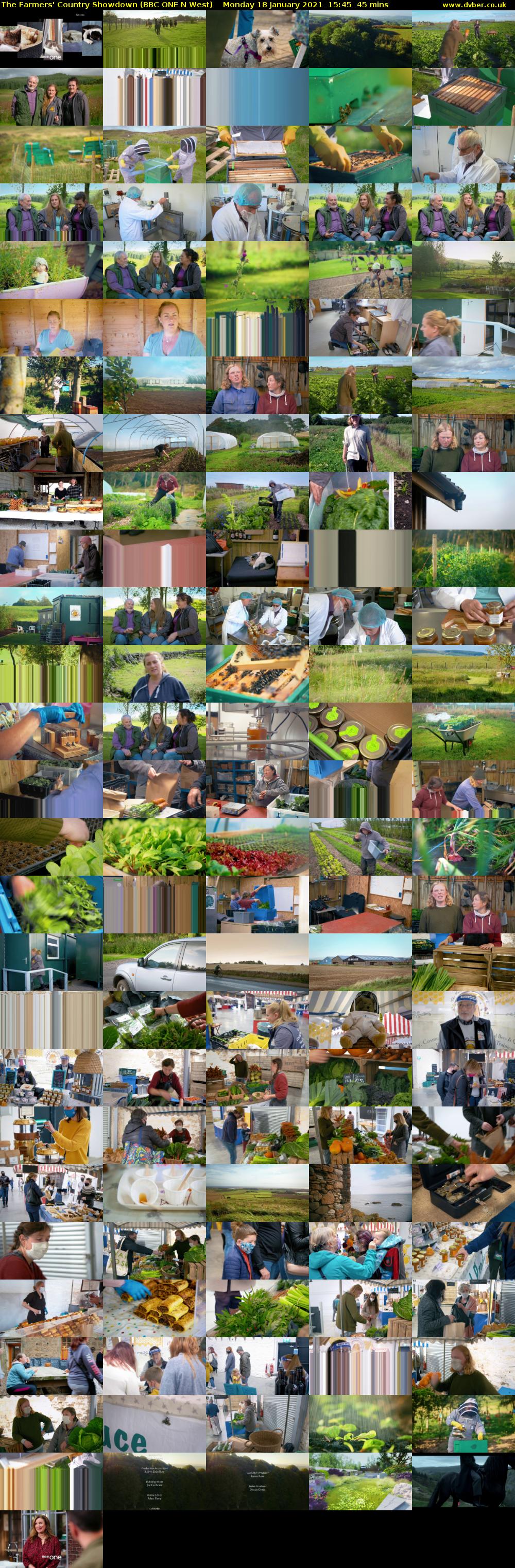 The Farmers' Country Showdown (BBC ONE N West) Monday 18 January 2021 15:45 - 16:30