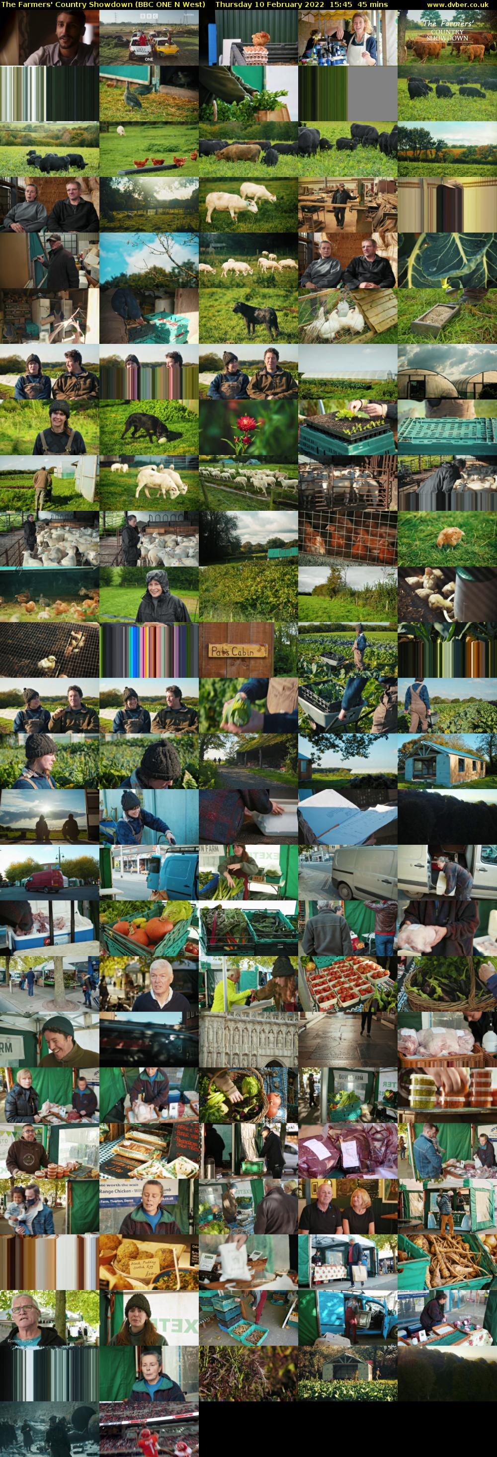 The Farmers' Country Showdown (BBC ONE N West) Thursday 10 February 2022 15:45 - 16:30