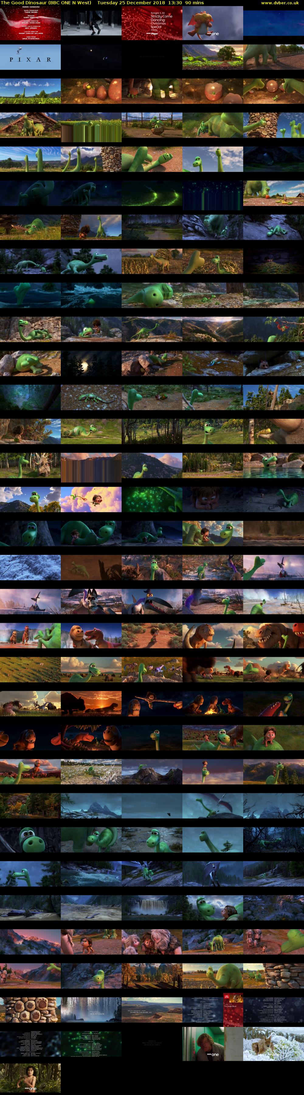 The Good Dinosaur (BBC ONE N West) Tuesday 25 December 2018 13:30 - 15:00