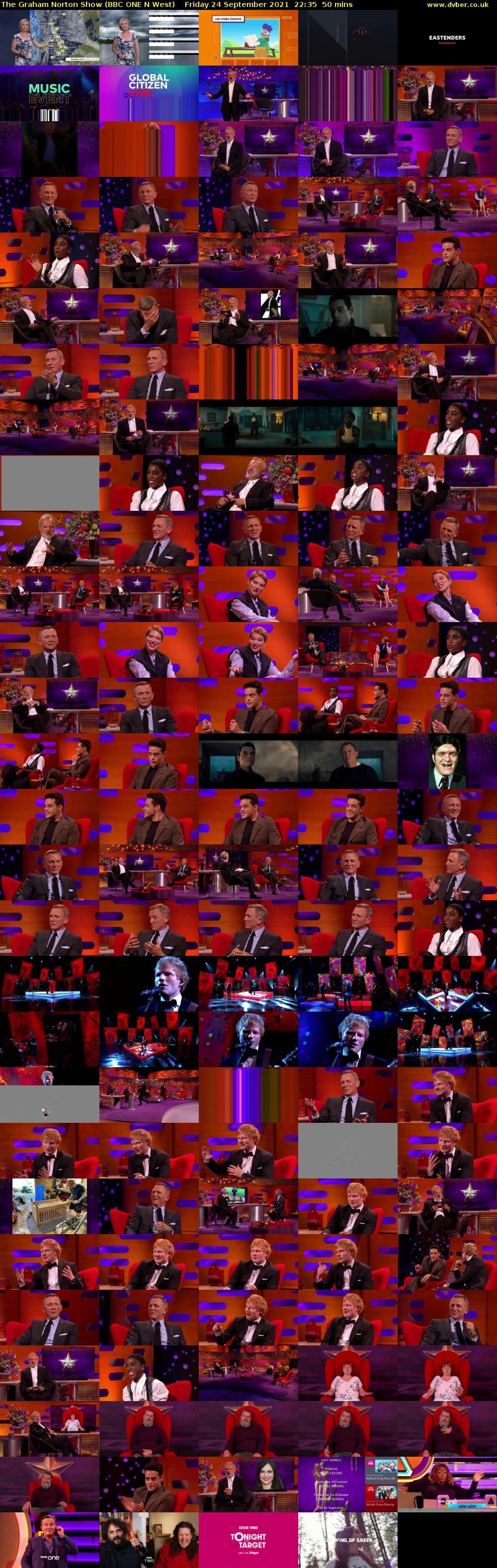 The Graham Norton Show (BBC ONE N West) Friday 24 September 2021 22:35 - 23:25
