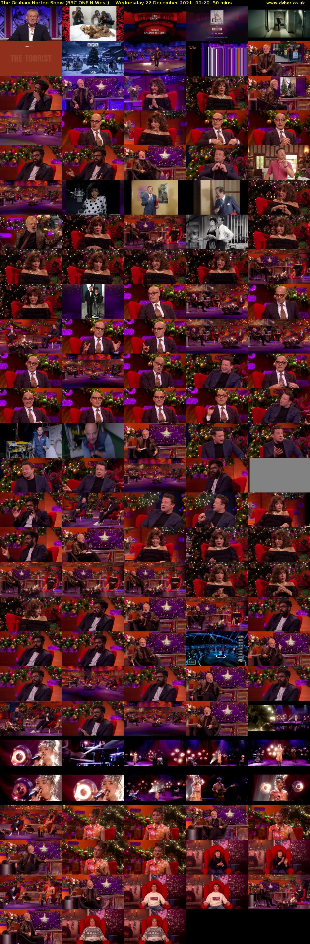 The Graham Norton Show (BBC ONE N West) Wednesday 22 December 2021 00:20 - 01:10